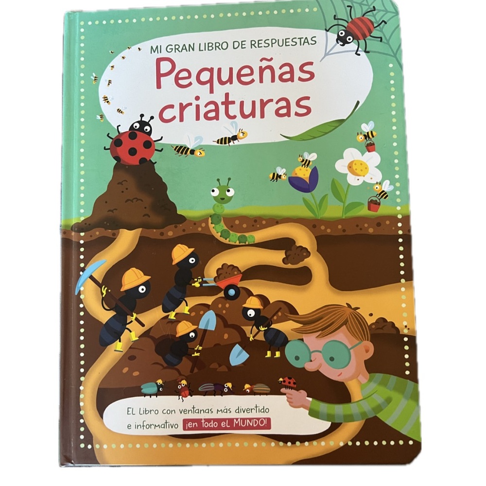 Pequeñas Criaturas Bug Book-Spanish